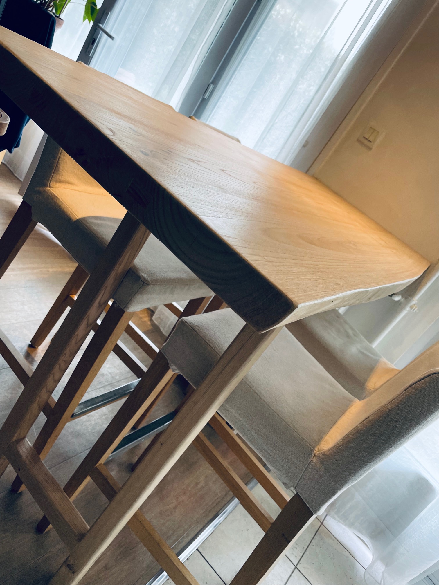 Finition d’une pièce en bois